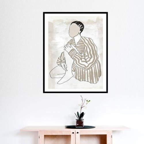 لوحة جدارية فنية مودرن ، قماش كانفس