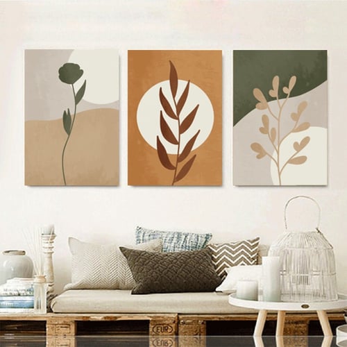 طقم من 3 لوحات مودرن