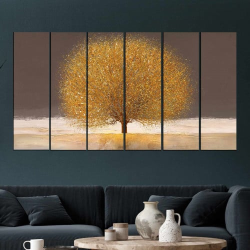 لوحه جدارية كانفس - مقسمة