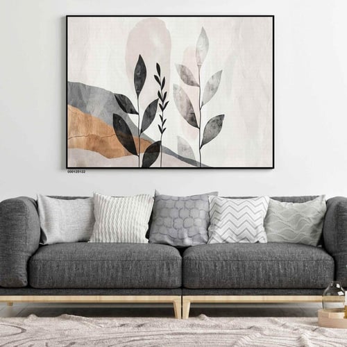 لوحة جدارية فنية تجريدية