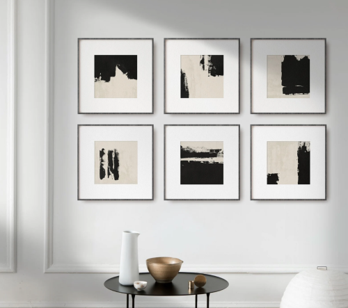 مجموعة لوحات كانفس مكونة من 6 لوحات