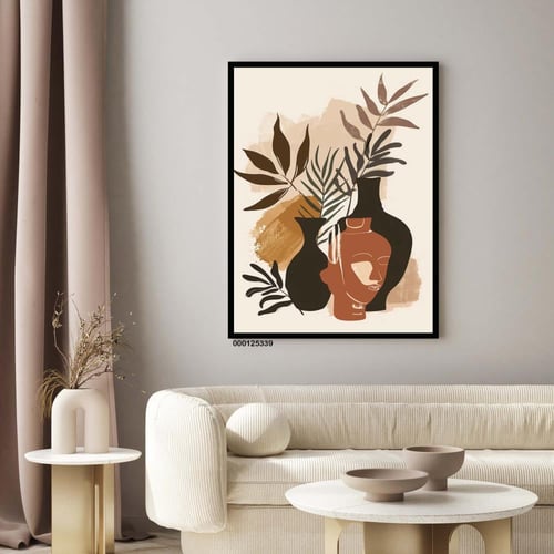 لوحة جدارية فنية مودرن ، قماش كانفس