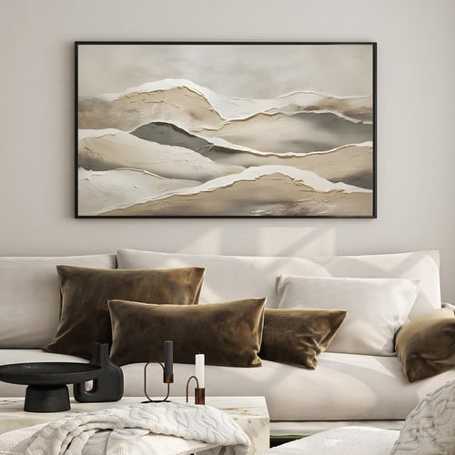 لوحة جدارية فنية مودرن ، قماش كانفس