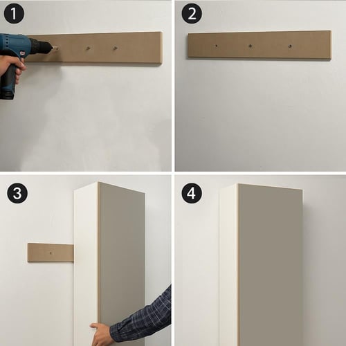 دولاب عبايات بمرآة متحركة - تصميم أنيق وعملي