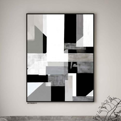 لوحة جدارية فنية مودرن ، قماش كانفس