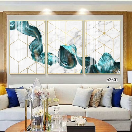 طقم من 3 لوحات كنفاس