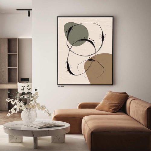 لوحة جدارية فنية مودرن ، قماش كانفس