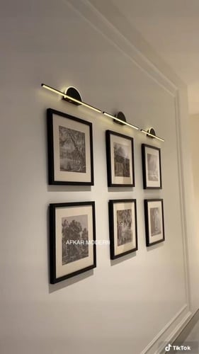 مجموعة لوحات كنفاس مكونة من 6 لوحات