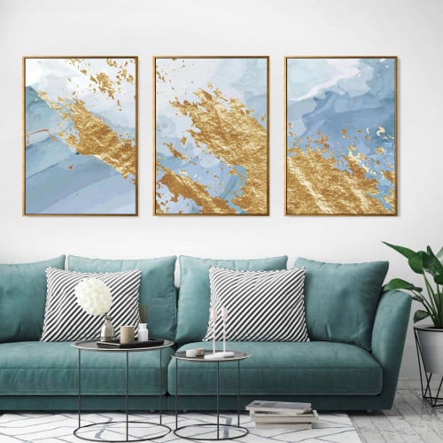 طقم من 3 لوحات مودرن