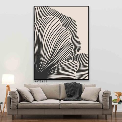 لوحة جدارية فنية مودرن ، قماش كانفس