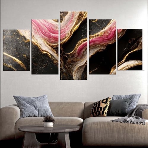 لوحه جدارية كانفس - مقسمة