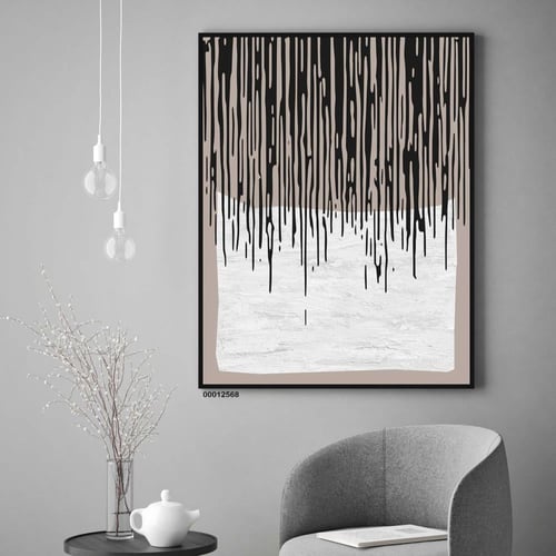 لوحة جدارية فنية مودرن ، قماش كانفس