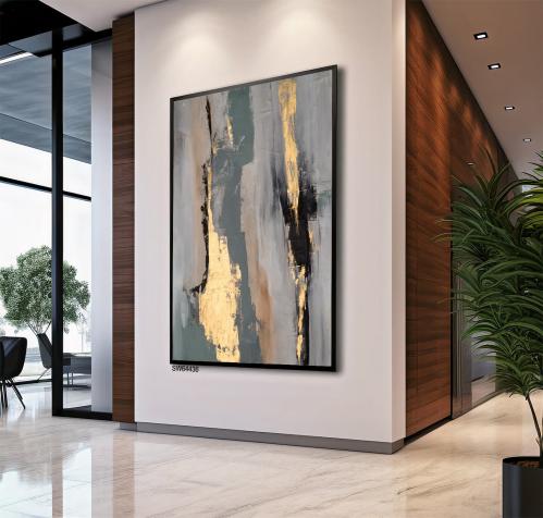 لوحة جدارية فنية مودرن ، قماش كانفس