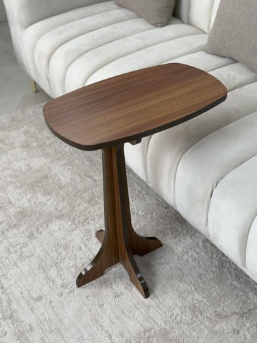 طاولة ديكور جانبية خشبية فاخرة بجانب الأريكة بشكل...