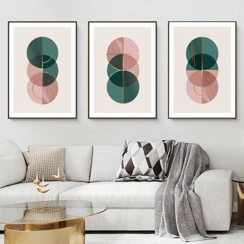 طقم من 3 لوحات مودرن