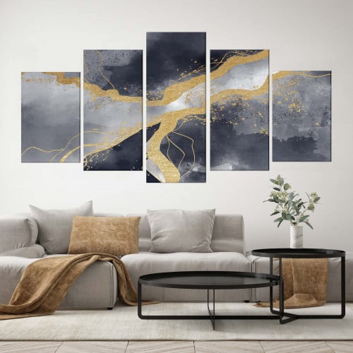 لوحه جدارية كانفس - مقسمة