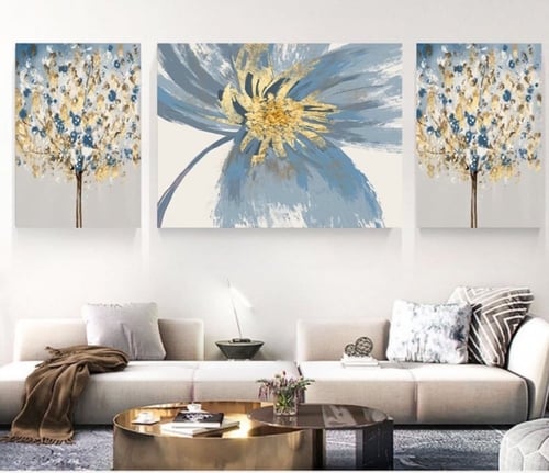 مجموعة مكونة من 3 لوحات كانفس - مقاسات متعددة