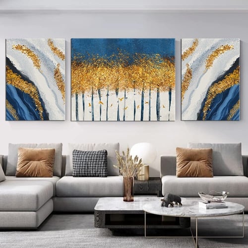 مجموعة مكونة من 3 لوحات كانفس - مقاسات متعددة