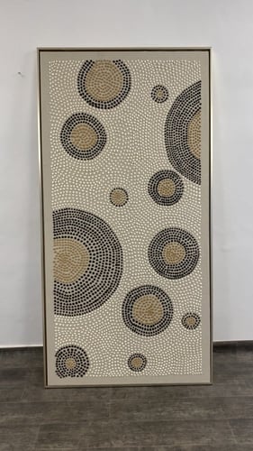 لوحة فنية جبسية- points