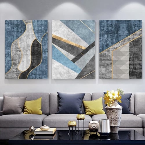 طقم من 3 لوحات مودرن