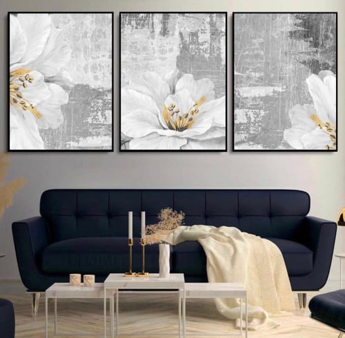 طقم من 3 لوحات مودرن