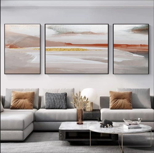 مجموعة مكونة من 3 لوحات كانفس - مقاسات متعددة