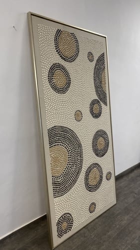 لوحة فنية جبسية- points