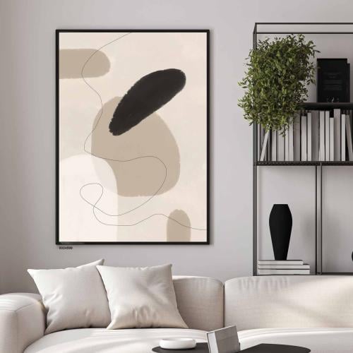 لوحة جدارية فنية مودرن ، قماش كانفس