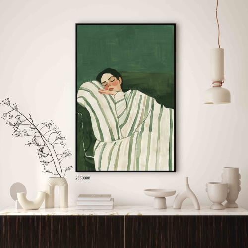 لوحة جدارية فنية مودرن ، قماش كانفس