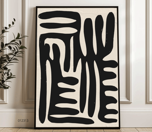 لوحة جدارية فنية مودرن ، قماش كانفس