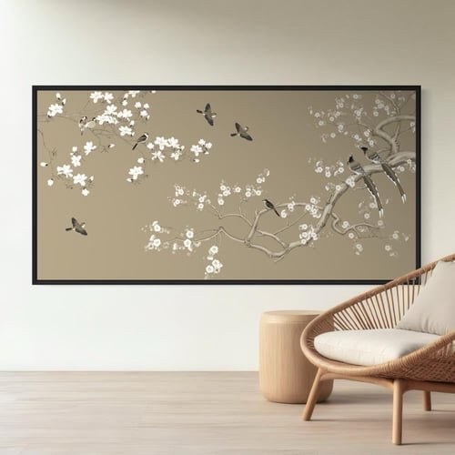 لوحة جدارية فنية تجريدية