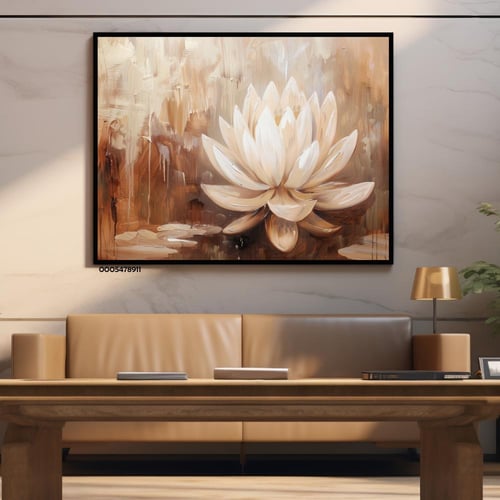 لوحة جدارية فنية تجريدية