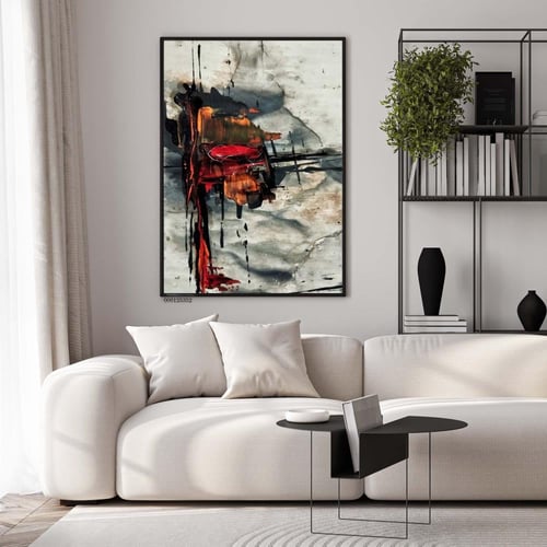 لوحة جدارية فنية مودرن ، قماش كانفس