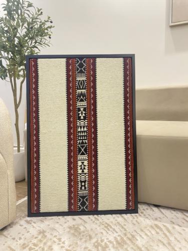 "لوحة سدو تراثية - فن الأصيل"
