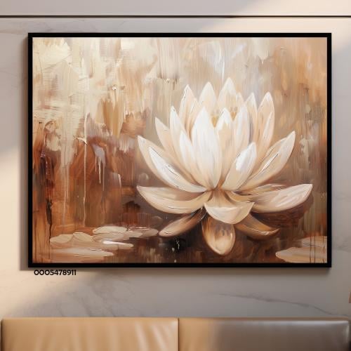 لوحة جدارية فنية تجريدية