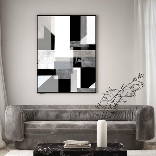 لوحة جدارية فنية مودرن ، قماش كانفس