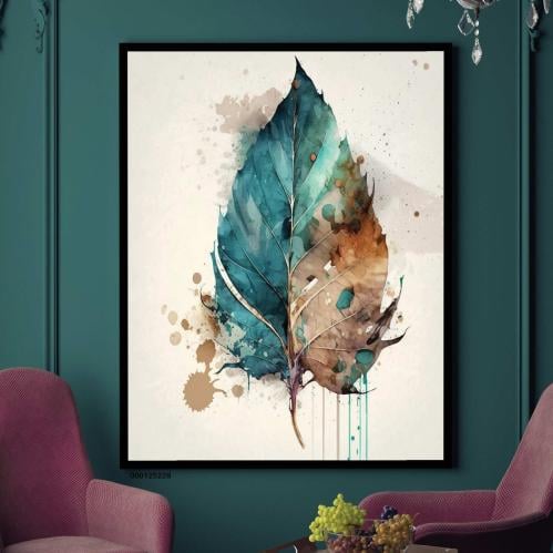 لوحة جدارية فنية مودرن ، قماش كانفس