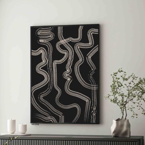 لوحة جدارية فنية مودرن ، قماش كانفس