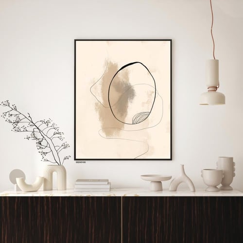 لوحة جدارية فنية مودرن ، قماش كانفس