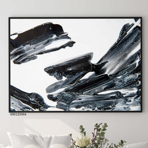 لوحة جدارية فنية تجريدية