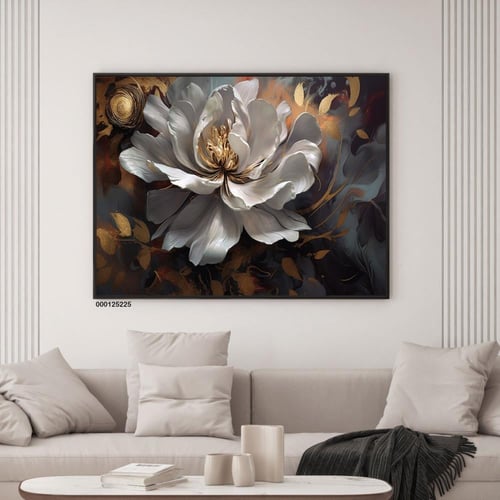 لوحة جدارية فنية تجريدية