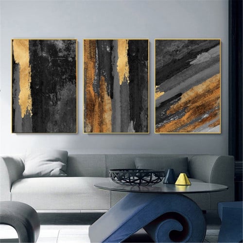 طقم من 3 لوحات مودرن