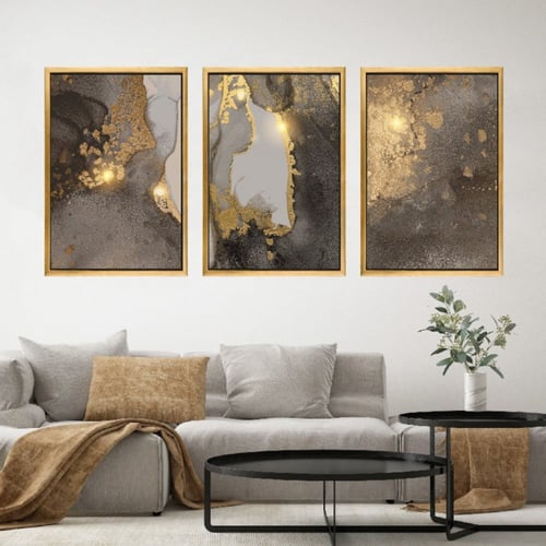 طقم من 3 لوحات مودرن