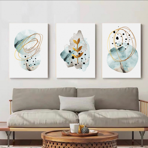 طقم من 3 لوحات مودرن