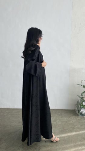 عباية جاكار مشجرة بقصة دبل كلوش