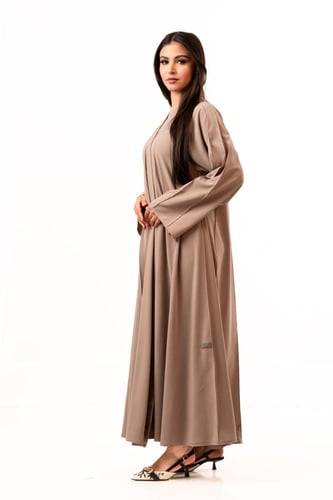 عباية كريب أوكراني دبل كلوش بتحديدات