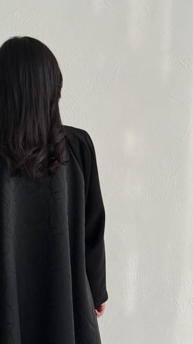 عباية دبل كلوش بكريب إندونيسي وجاكار فاخر