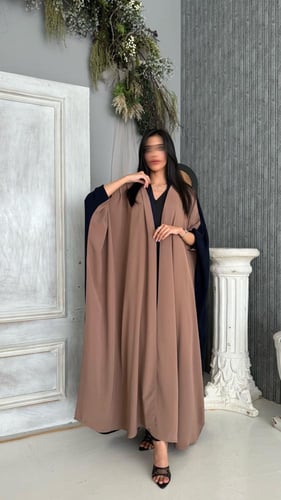 عباية نص بشت فاخرة بقماش نواعم ل ك– أناقة ناعمة ول...