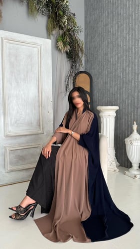 عباية نص بشت فاخرة بقماش نواعم ل ك– أناقة ناعمة ول...