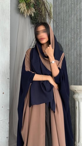 عباية نص بشت فاخرة بقماش نواعم ل ك– أناقة ناعمة ول...